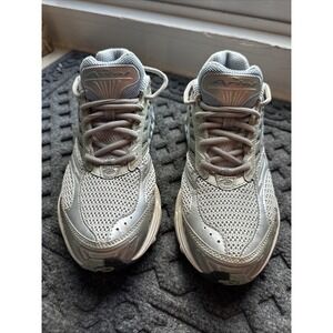 Brooks Ariel V1 MoGo Women's Sneakers Sz 10.5 Silver/Blue Running Walking EUC